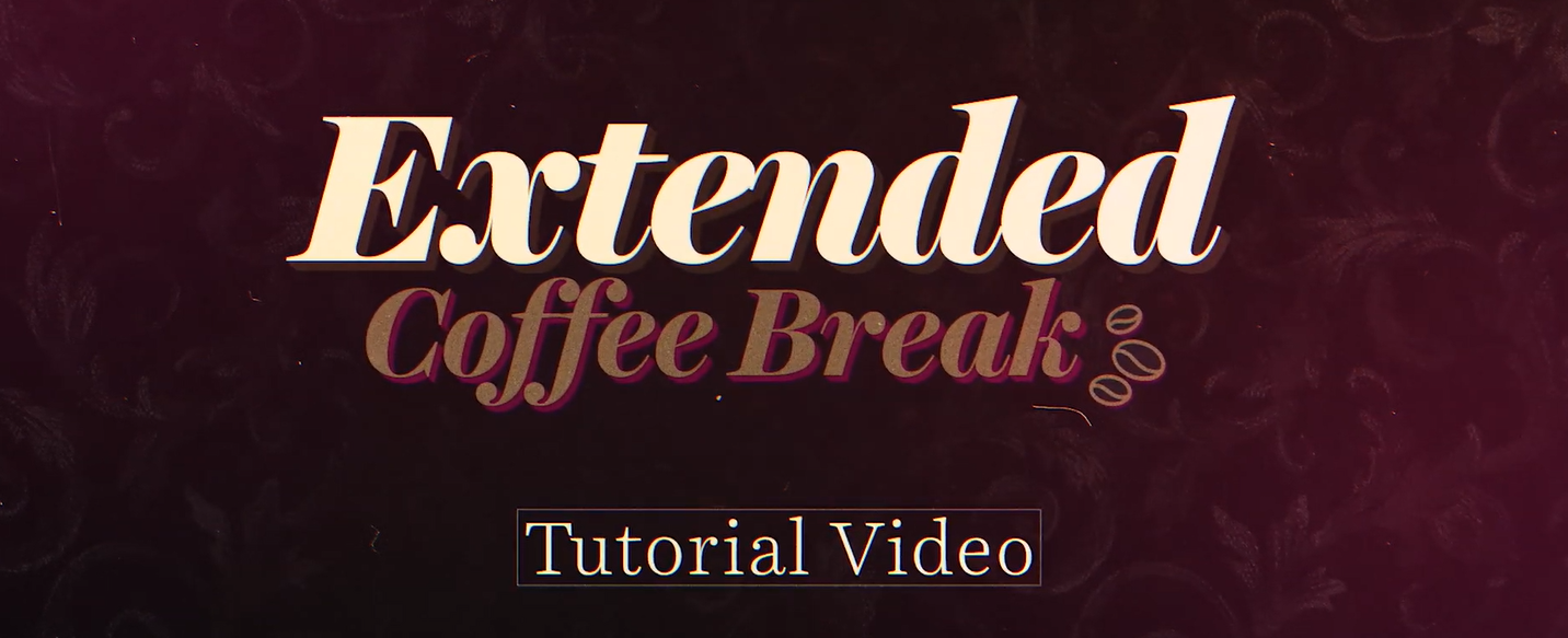减少缩短渲染时间AE插件 Aescripts Extended Coffee Break v1.0 + 使用教程-1